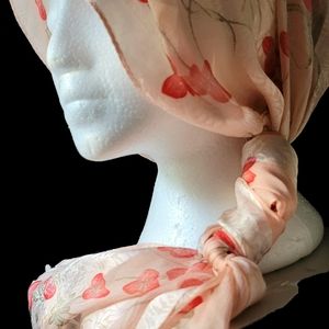 Perry Ellis Silk Floral Scarf